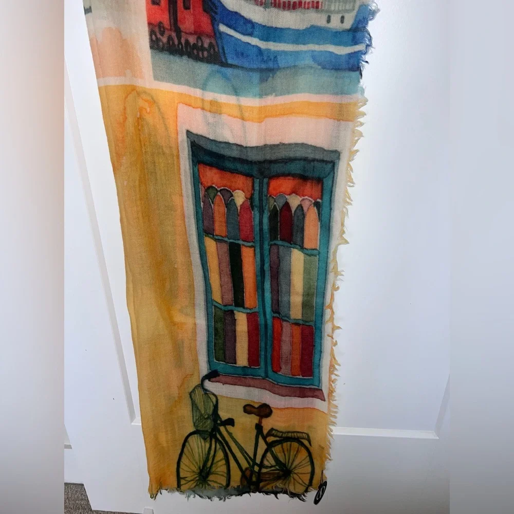DUPATTA DESIGNS NWT Ariety modal printed scarf